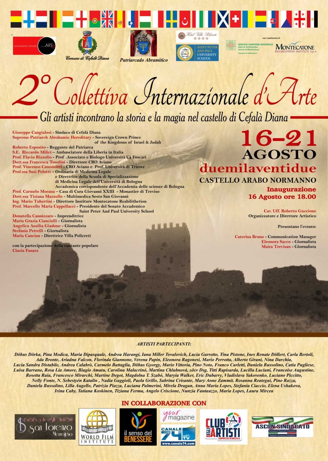 Premio Internazionale Artistico Regione Friuli Venezia Giulia 2022 - Anno 2022